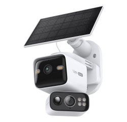 TP-Link Tapo Solar-Pow Dual-Lens Pan/Tilt Sec Cam Kit dispositif de sécurité pour maison intelligente