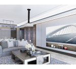 Equip Soporte de pared de techo para proyector, negro