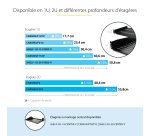 StarTech.com Étagère Rack Serveur 1U - Plateau Cantilever Universel Ventilé pour Armoire d'Équipement Réseau 19" - Acier Résistant - Poids Max 20kg - Étagère de 25cm de Profondeur, Noir