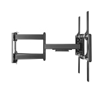 AISENS Soporte Pro Giratorio, Inclinable Y Nivelable Para Monitor/tv 120kg De 60-120, Negro