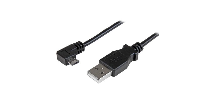 StarTech.com Cavo Micro-USB da Ricarica e Sincronizzazione angolato destro da 0,5m