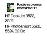 HP 364 pack de 4 cartouches d'encre noir/cyan/magenta/jaune authentiques