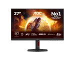 AOC G4 U27G4R écran plat de PC 68,6 cm (27") 3840 x 2160 pixels 4K Ultra HD LED Noir, Rouge
