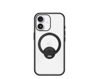 OtterBox Symmetry Stand MagSafe Camera Control Apple iPhone 17 Umbra - clear/black