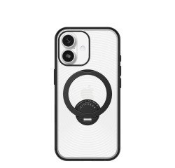OtterBox Symmetry Stand MagSafe Camera Control Apple iPhone 17 Umbra - clear/black