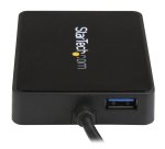StarTech.com Adaptateur USB-C vers Ethernet Gigabit Double avec Port USB 3.0 (Type-A) - Adaptateur Réseau Gigabit USB Type-C