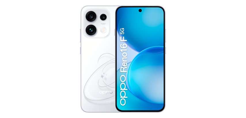 OPPO Reno16 F 5G 16.7 cm (6.57") Dual SIM Android 16.0 USB Type-C 8 GB 256 GB 6500 mAh White