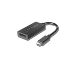 Lenovo 4X90Q93303 adaptador de cable de vídeo 0,2 m USB Tipo C DisplayPort Negro