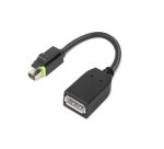 Lenovo 4X90Q93975 câble vidéo et adaptateur Mini DisplayPort DisplayPort Noir