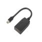 Lenovo 4X90Q93976 câble vidéo et adaptateur Mini DisplayPort HDMI Noir