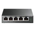 TP-Link TL-SG105MPE commutateur réseau L2 Gigabit Ethernet (10/100/1000) Connexion Ethernet, supportant l'alimentation via ce port (PoE) Noir