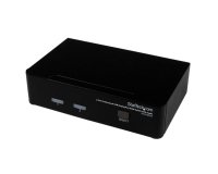 StarTech.com Commutateur KVM 2 Ports DisplayPort, USB et Audio - Switch KVM - 2560x1600