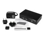 StarTech.com Commutateur KVM 2 Ports DisplayPort, USB et Audio - Switch KVM - 2560x1600