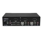 StarTech.com Commutateur KVM 2 Ports DisplayPort, USB et Audio - Switch KVM - 2560x1600