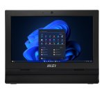 MSI Pro AP162T ADL-042XEU PC tout en un/station de travail Intel® N N100 39,6 cm (15.6") 1920 x 1080 pixels Écran tactile PC All-in-One 8 Go DDR4-SDRAM 256 Go SSD Wi-Fi 6E (802.11ax) Noir