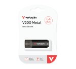 Verbatim V200 Metal USB Drive 64GB