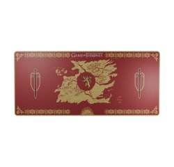 Lexip HBO Game of Thrones - Lannister Edition Tapis de souris de jeu Rouge