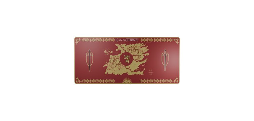 Lexip HBO Game of Thrones - Lannister Edition Tapis de souris de jeu Rouge