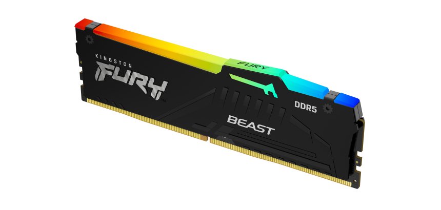 Kingston Technology FURY Beast 16GB 6000MT/s DDR5 CL30 DIMM RGB EXPO