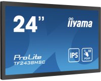 iiyama TF2438MSC-B1 écran plat de PC 60,5 cm (23.8") 1920 x 1080 pixels Full HD LED Écran tactile Noir