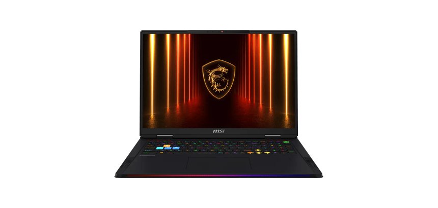 MSI Raider 18 HX AI A2XWJG-854XIT Intel Core Ultra 9 285HX Computer portatile 45,7 cm (18") UHD+ 32 GB DDR5-SDRAM 4 TB SSD NVIDIA GeForce RTX 5090 Laptop GPU Wi-Fi 7 (802.11be) FreeDOS Nero