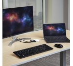 StarTech.com Adaptateur multiport USB-C vers HDMI 4K avec USB Power Delivery et port USB-A - Blanc