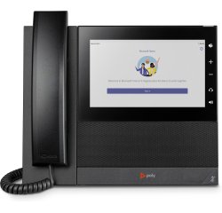 Poly Telefono multimediale aziendale CCX 600 per Microsoft Teams e abilitato per PoE