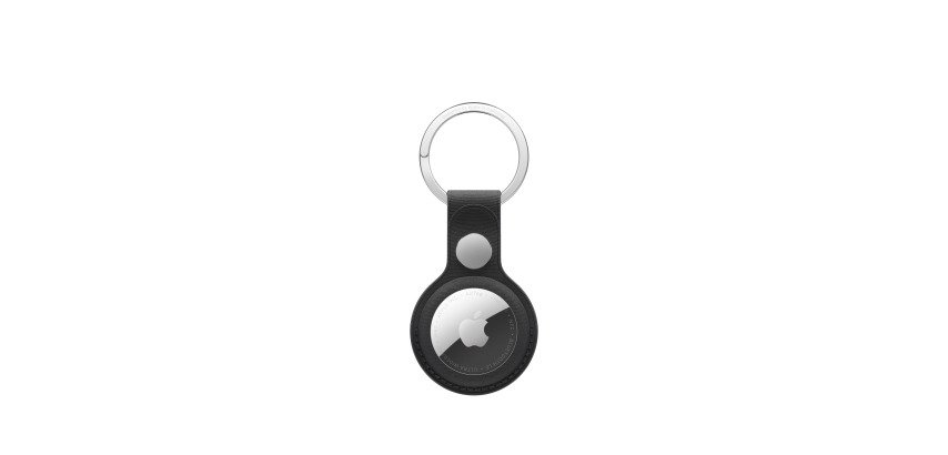 Apple Porte-clés en tissage fin AirTag - Noir