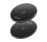 AISENS Cargador Inalambrico USB-C 15W Para Movil, Negro