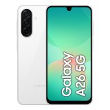 Samsung Galaxy A26 5G, Smartphone con Funzioni intelligenti, Display Super AMOLED 6.7”, 8GB RAM, 256GB, Batteria 5.000 mAh, memoria espandibile, White