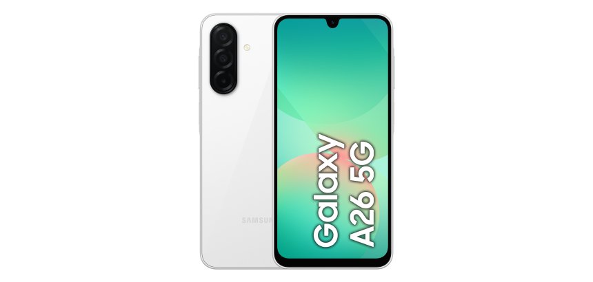 Samsung Galaxy A26 17 cm (6.7") Hybrid Dual SIM Android 15 5G USB Type-C 6 GB 128 GB 5000 mAh White