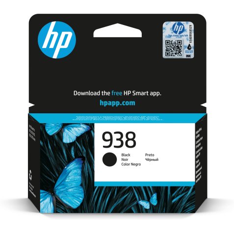 HP 938 Cartouche Encre Authentique Noir