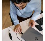 HP Poly Micro-casque filaire USB binaural Mission 425 (en vrac)