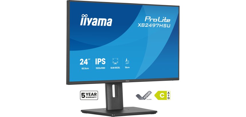 iiyama ProLite XB2497HSU-B1 Flachbildschirm PC 60,5 cm (23,8") 1920 x 1080 Pixel Full HD LED Schwarz