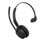 Jabra Evolve3 45 Wireless Headset Over-Ear Office/Call Center USB Type-A Bluetooth Black