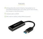 StarTech.com USB 3.0 naar HDMI Adapter, USB naar HDMI Monitor Converter voor Windows, 1080P (niet compatibel met macOS/ChromeOS/Linux) - TAA