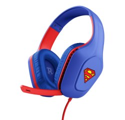 Trust GXT 415SM Zirox Headset Wired Head-band Gaming Blue, Red