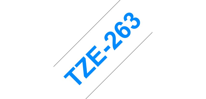 Brother TZe-263 - laminated tape - 1 cassette(s) - Roll (3.6 cm x 8 m)