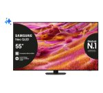 Samsung Neo QLED AI TV 55" QE55QN90FATXZT 4K Mini LED, Processore NQ4 AI Gen3, 4K AI Upscaling Pro, Motion Xcelerator 165Hz, Quantum HDR+, Dolby Atmos & OTS+, NeoSlim Design, Vision AI Smart TV, 2025