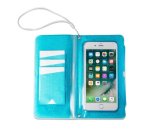 Celly SPLASHWALL18LB mobile phone case 15.8 cm (6.2") Wallet case Blue