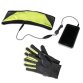 Celly SPORTKIT17YL headphones/headset Wired In-ear Sports Black, Yellow