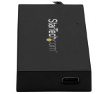 StarTech.com Hub USB 3.0 à 4 ports - 5Gbps - USB-A vers 3x USB-A 1x USB-C - Adaptateur d'alimentation inclus