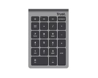 Clavier numérique sans fil Trust Xalas, argent