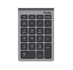 Clavier numérique sans fil Trust Xalas, argent