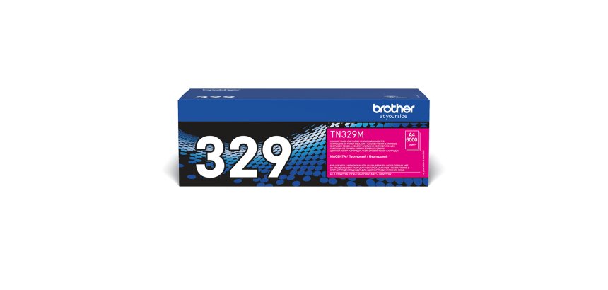 Brother TN-329M - Cartouche de toner originale – Magenta