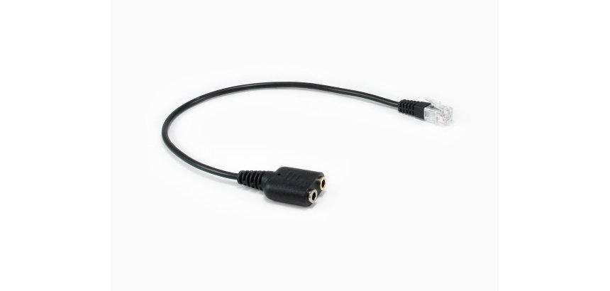 Equip RJ9 to 3.5mm Headset Audio Adapter