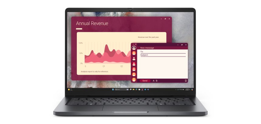 DELL Pro 14 PC14250 Intel Core 5 120U Ordinateur portable 35,6 cm (14") Full HD+ 8 Go DDR5-SDRAM 512 Go SSD Wi-Fi 6E (802.11ax) Windows 11 Pro Français Noir