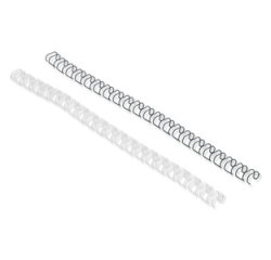 GBC Spirali metalliche 21anelli 10mm 100pz