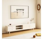 Equip 650364 Supporto TV a parete 2,18 m (86") Nero