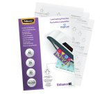 Pochettes de plastification Fellowes A5 - 2 x 80 µ - Brillant - Boîte de 25
